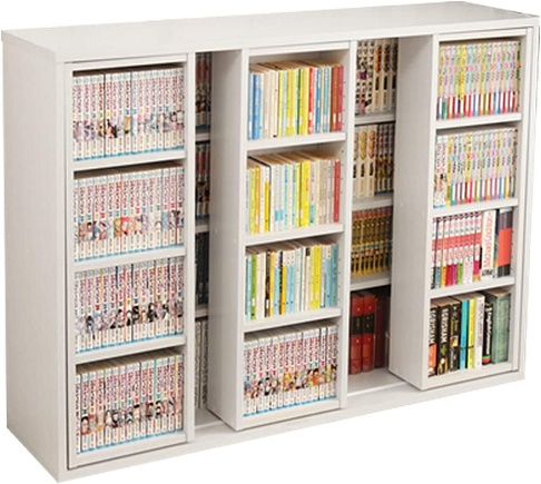 大容量の漫画用本棚⑨　アイリスオーヤマ コミック収納本棚
