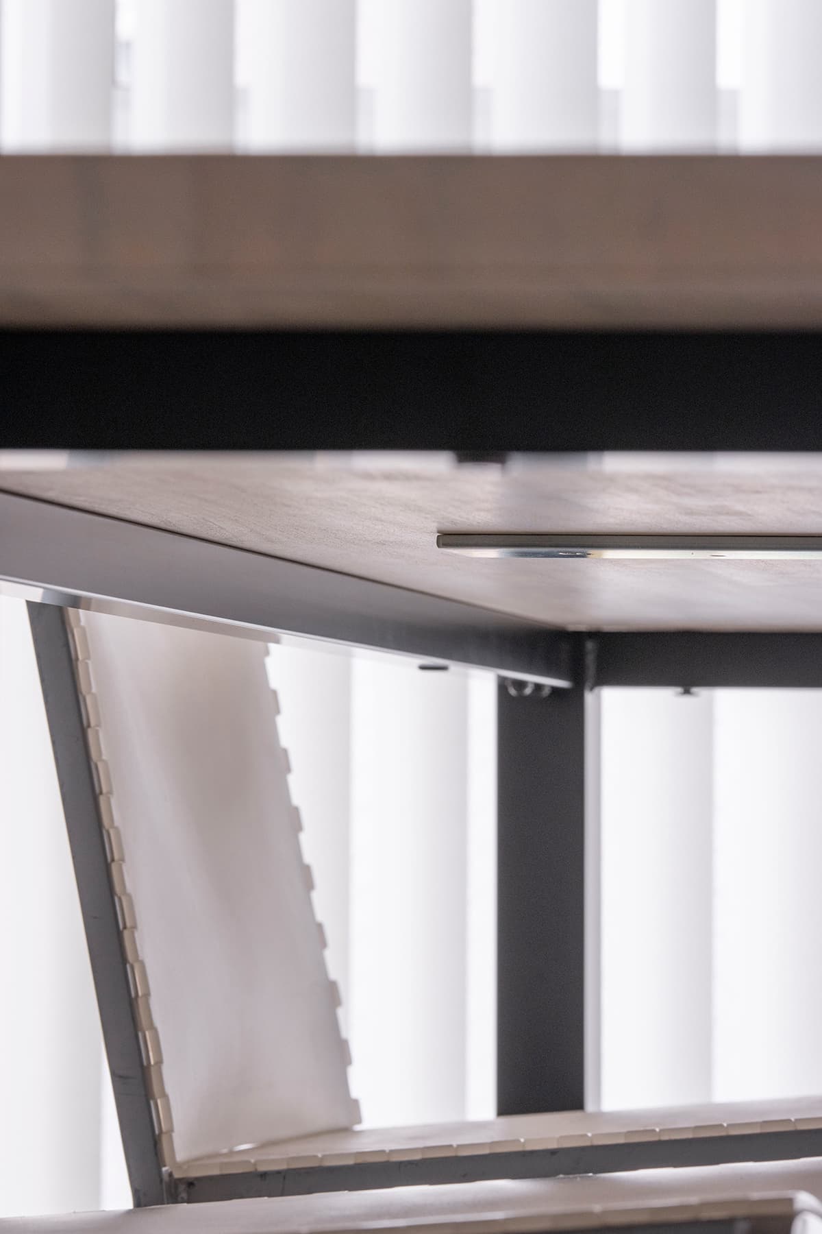 お茶会スペース – Tavola ダイニングテーブル スチール脚