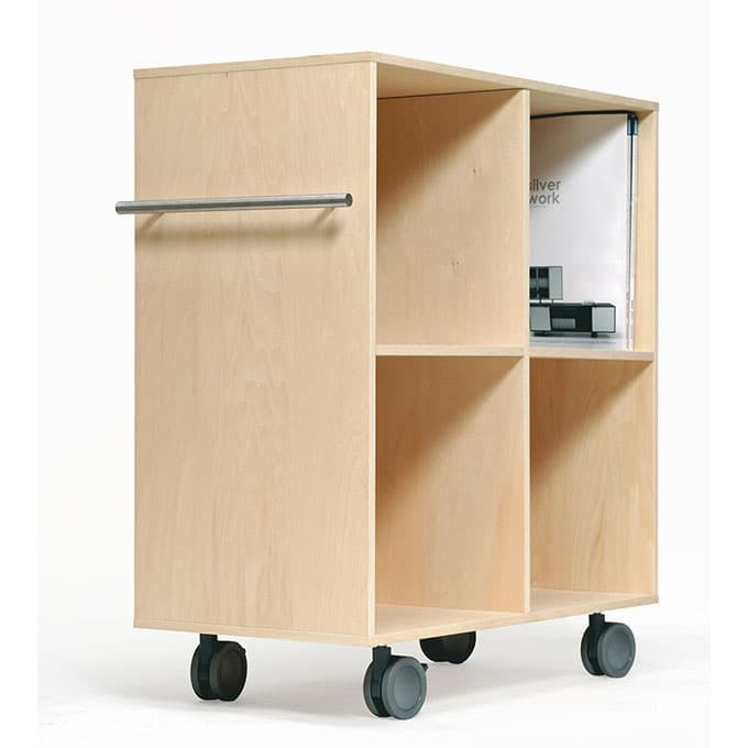 キャスター付き本棚① マルゲリータ Storage Cart（ストレージカート）キャスター付きLP収納棚