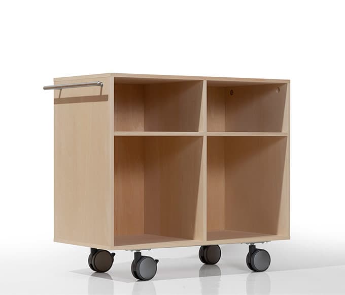 キャスター付き本棚② マルゲリータ Storage Cart(ストレージカート)キャスター付き本棚 ミドルタイプ