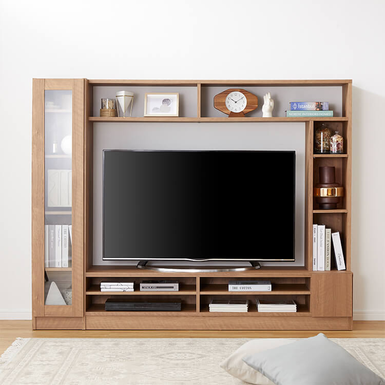 テレビ台と壁面収納を兼ねるおすすめ商品と収納の実例をご紹介!