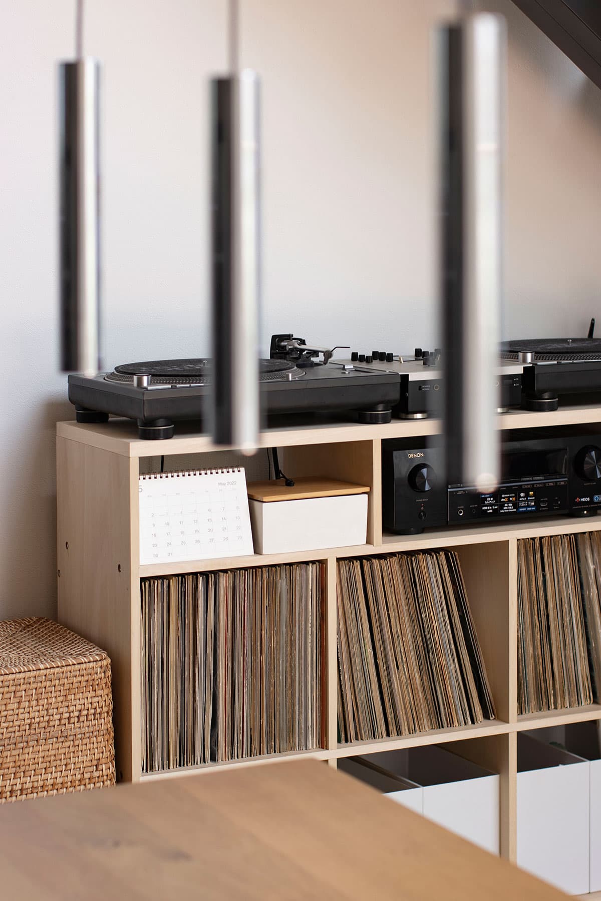 自宅で楽しむDJブース 音場空間 アナログレコード棚