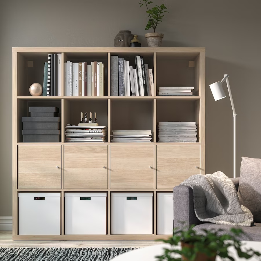 おすすめ木製ブックシェルフ⑤ IKEA 「KALLAX カラックス」