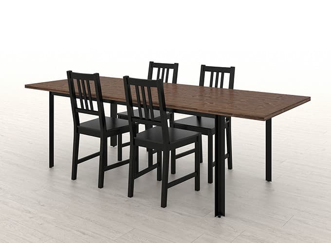 事務所で使用するテーブルの種類③フリーアドレス・ミーティング用 大型テーブル