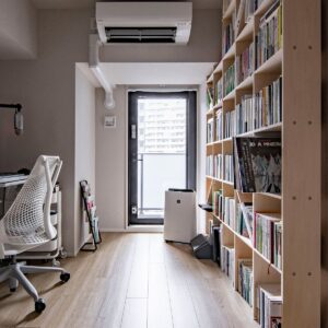 書斎の本棚 - Shelf 壁一面の本棚 奥行250mm - マルゲリータお客様事例