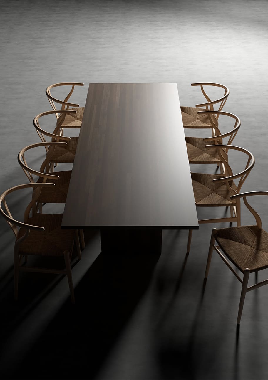 8人掛けダイニングテーブルのおすすめ 無垢材など会議に最適なテーブルをご紹介・8人掛けダイニングテーブルの素材の種類