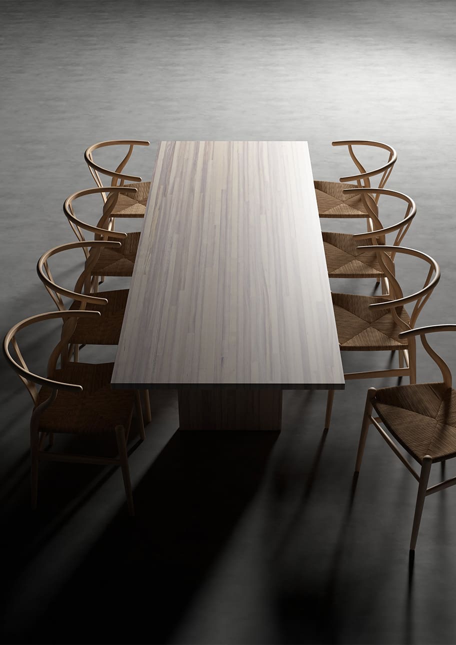 8人掛けダイニングテーブルのおすすめ 無垢材など会議に最適なテーブルをご紹介・素材の種類