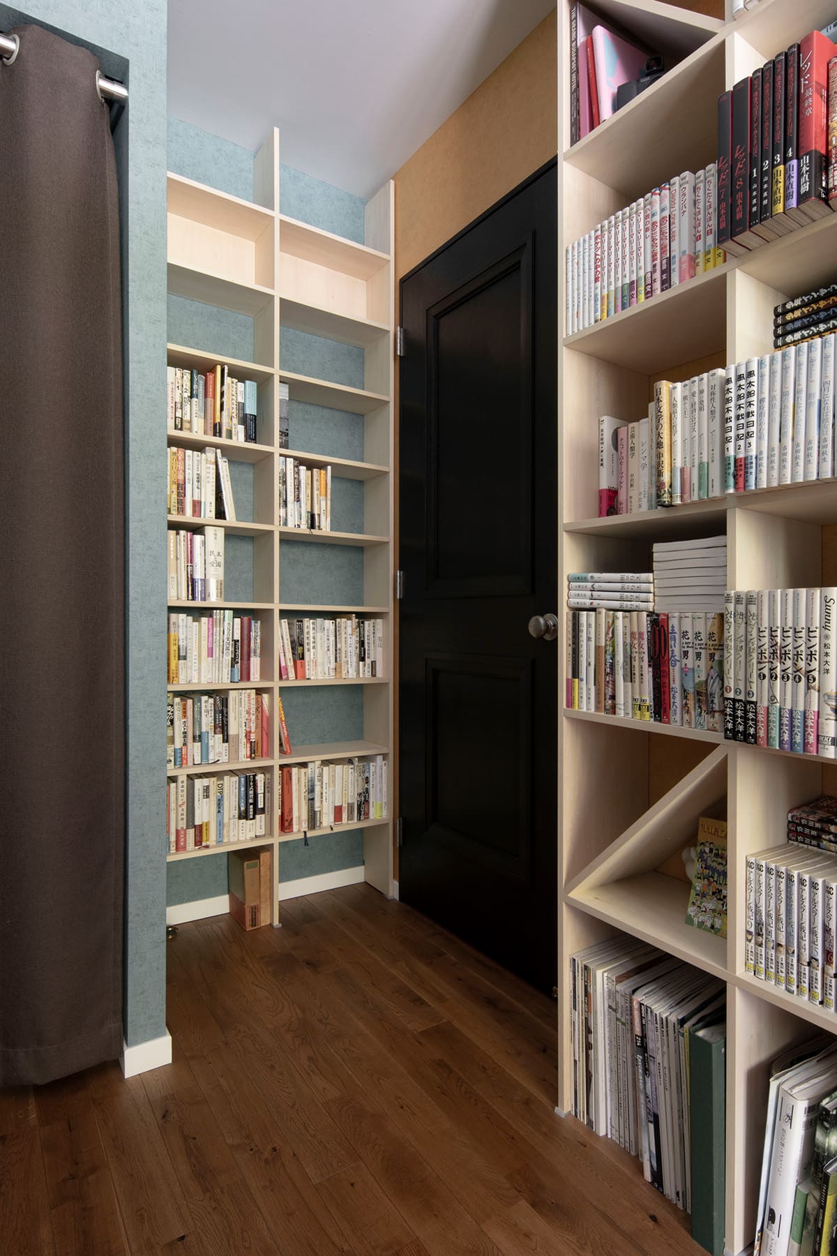 【File 757】書斎の壁面収納 - Shelf 壁一面の本棚 - マルゲリータお客様事例