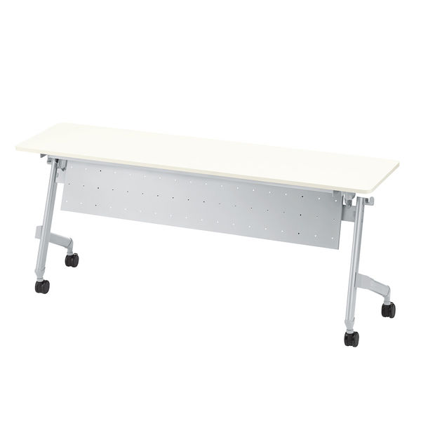 折りたたみ式テーブルは脚が稼働するため、据え置き型に比べると安定感に欠ける