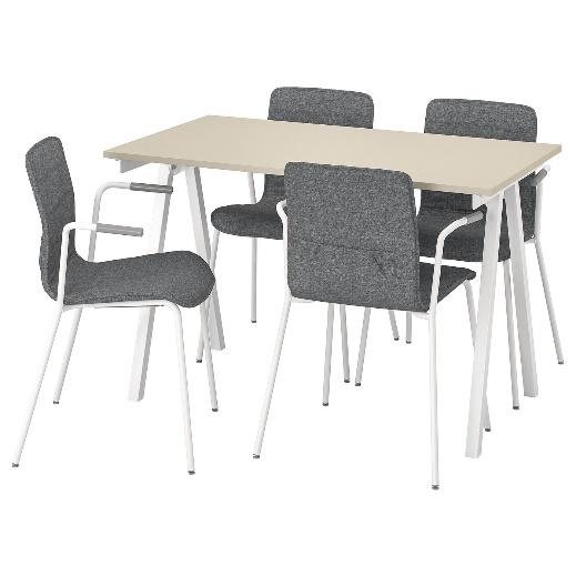 おすすめ商談テーブル⑤『IKEA 4人用商談テーブルセット』