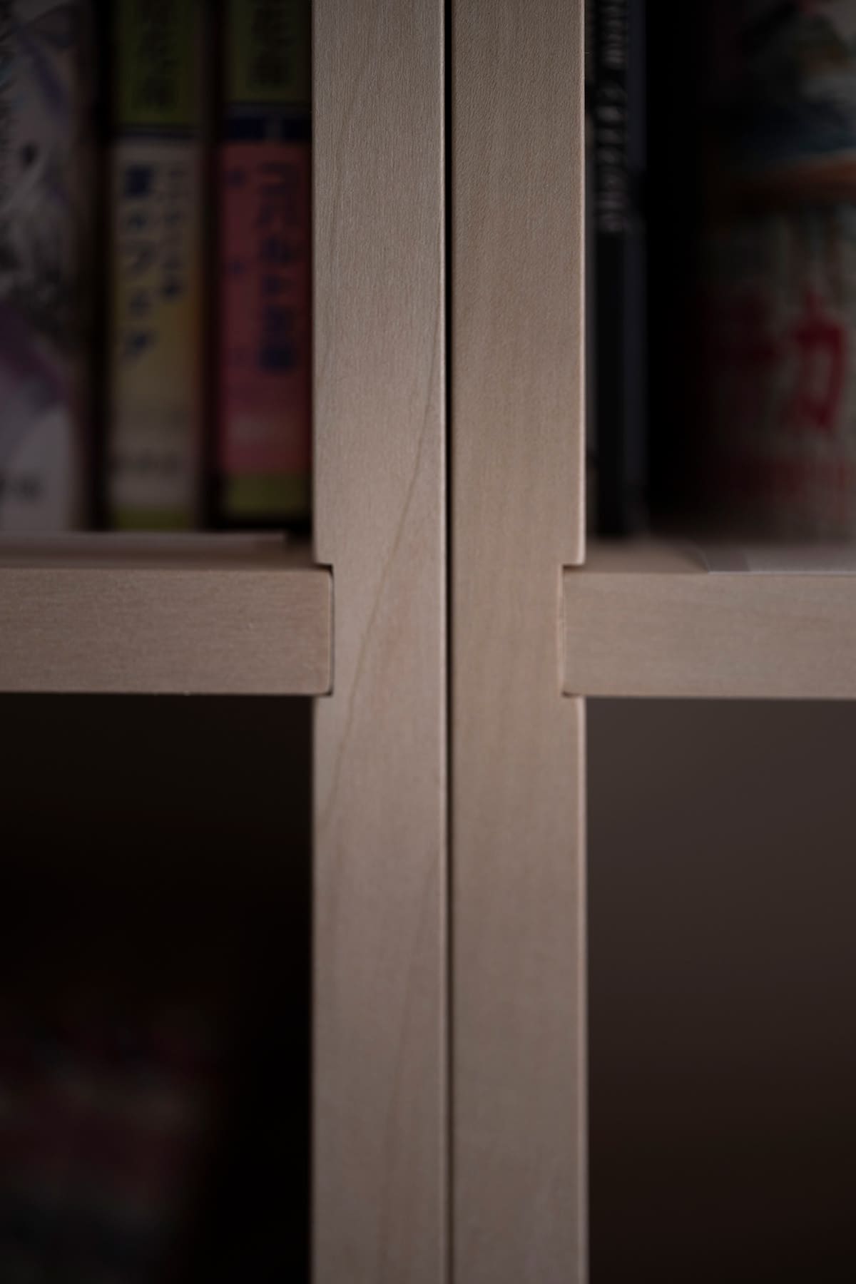 【File 801】2台の本棚を連結する - Shelf 壁一面の本棚 奥行350mm - マルゲリータお客様事例