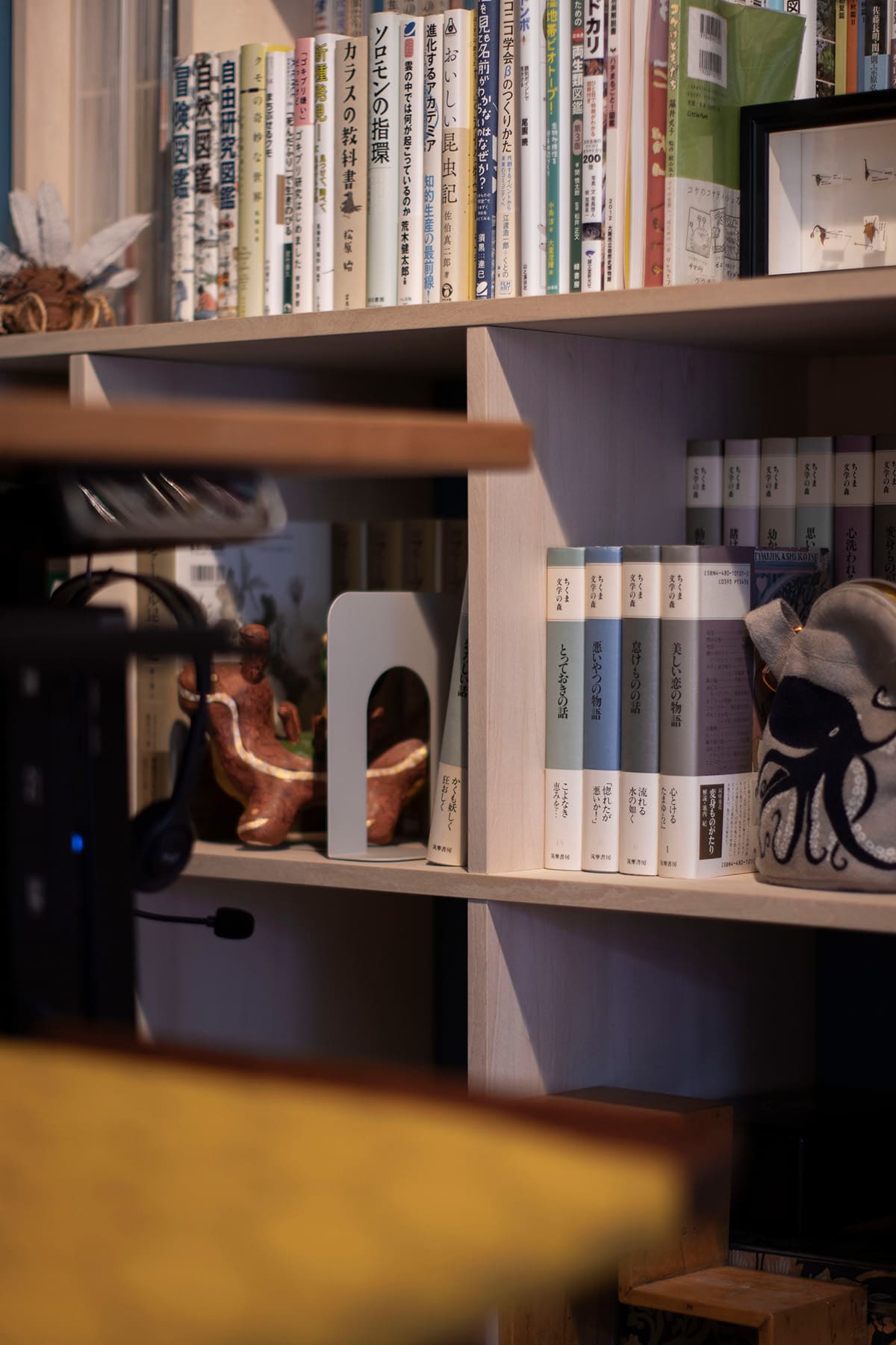 【File 804】カスタマイズされた書斎（沙東すず様）- Shelf 壁一面の本棚 - マルゲリータお客様事例