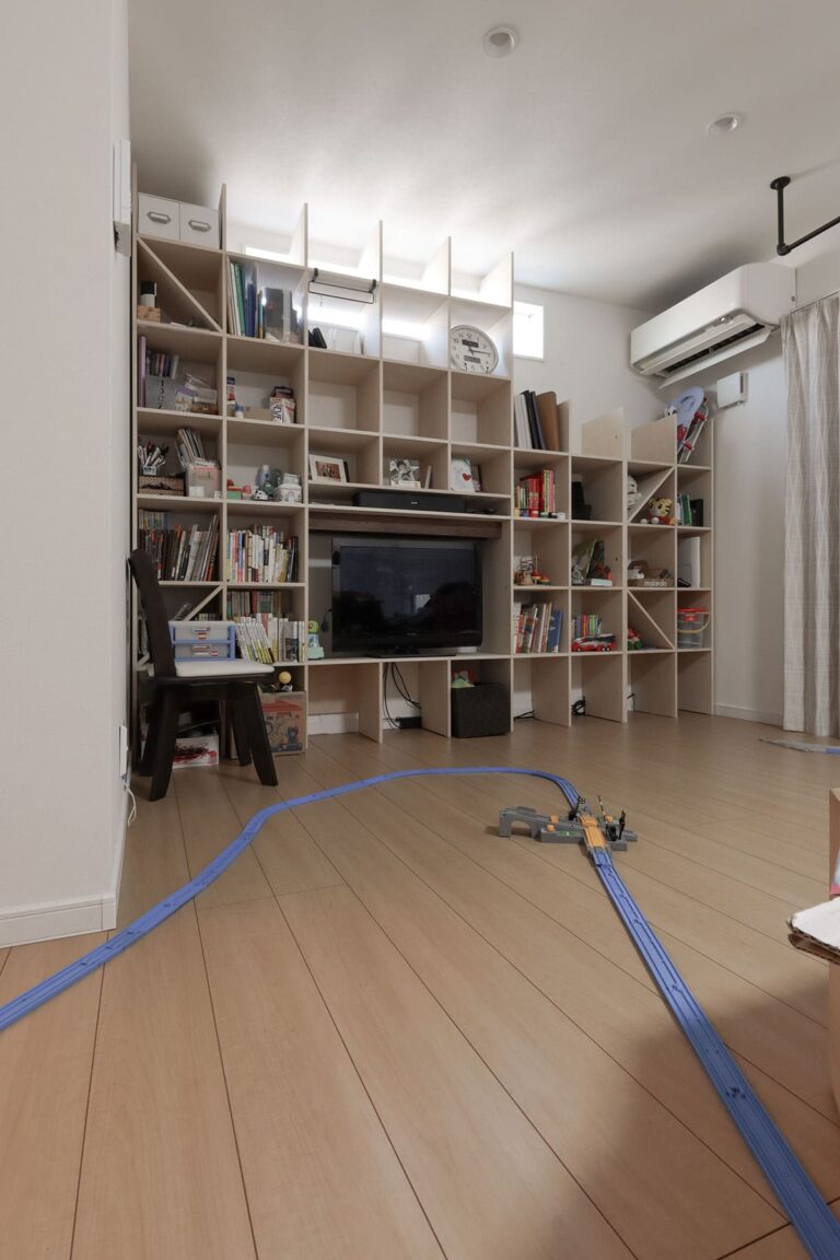 リビングボード・テレビボード - Shelf 壁一面の本棚 奥行350mm - マルゲリータお客様事例