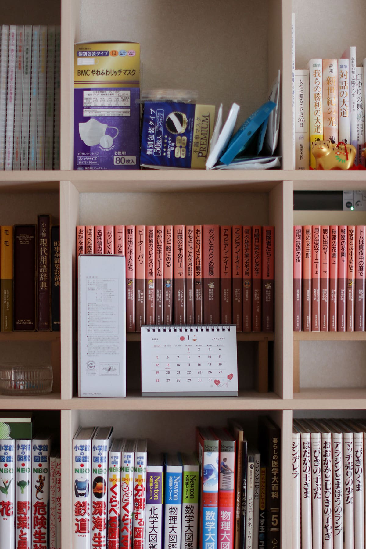 【File 930】- Shelf 壁一面の本棚 奥行250mm - マルゲリータお客様事例