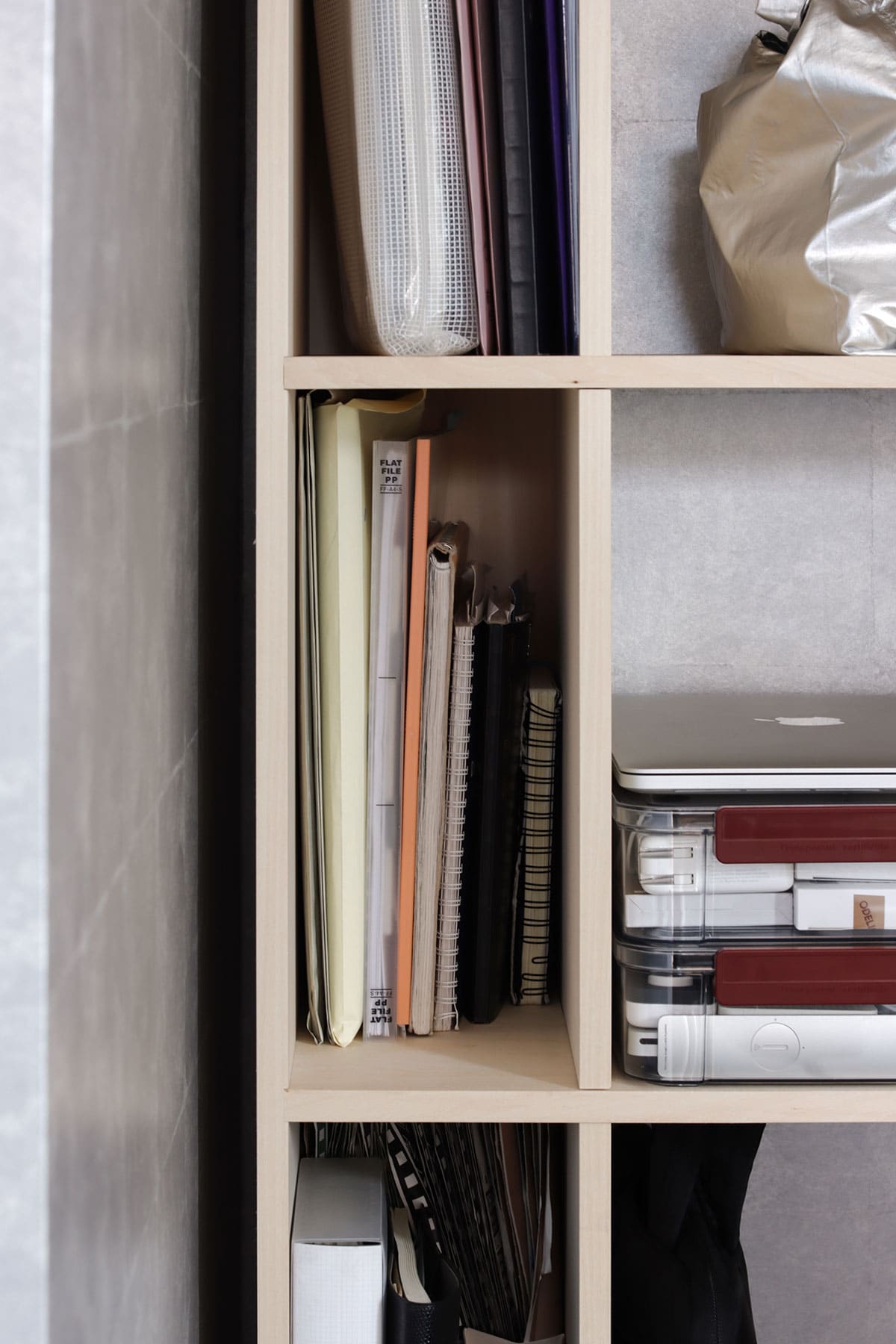 【File 934】- Shelf 壁一面の本棚 奥行250mm / 壁一面の本棚 奥行350mm - マルゲリータお客様事例