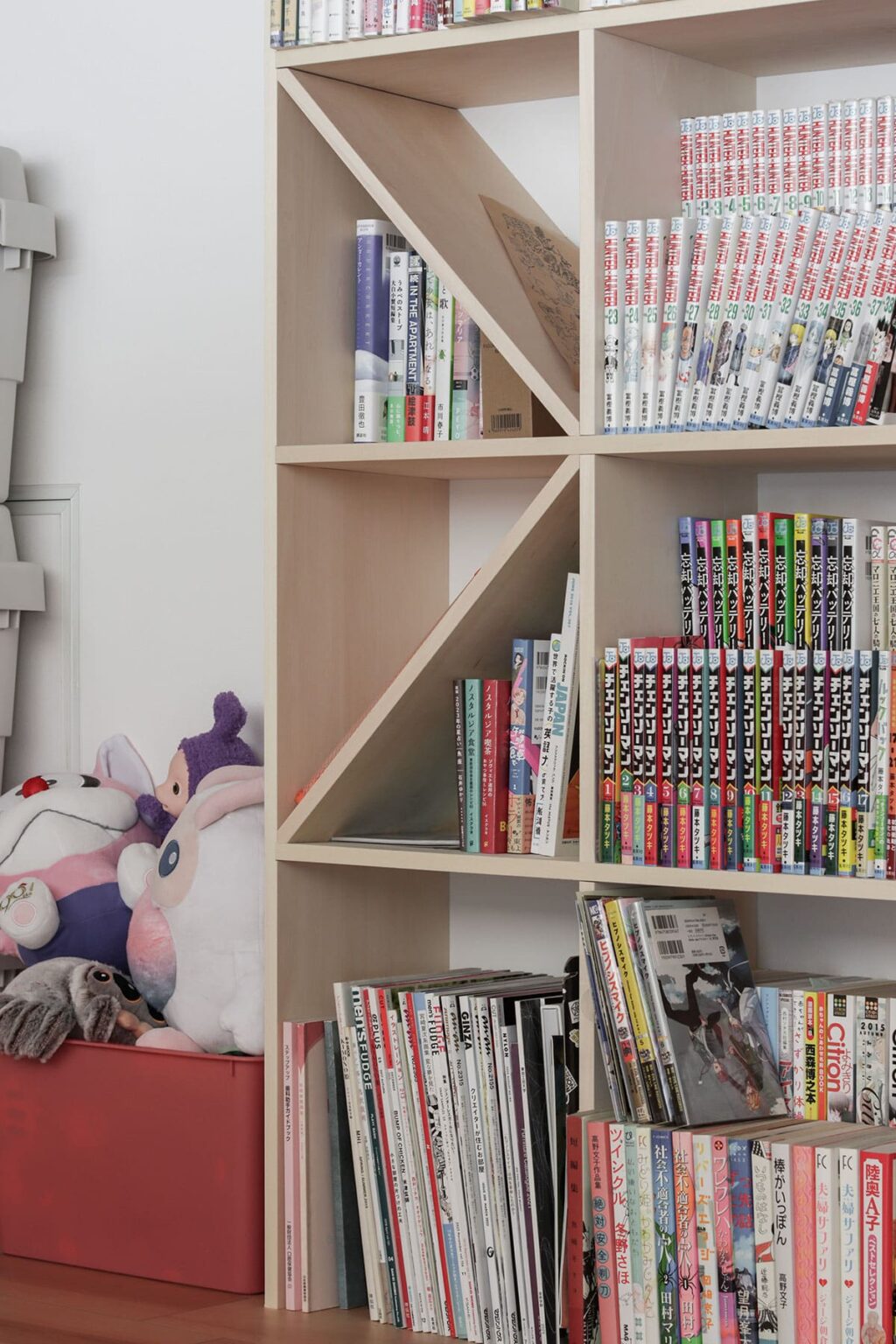 【File 935】- Shelf 壁一面の本棚 奥行250mm - マルゲリータお客様事例