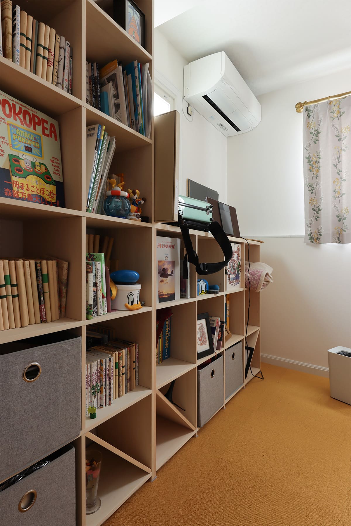 書斎の本棚 - Shelf 壁一面の本棚 奥行350mm - マルゲリータお客様事例