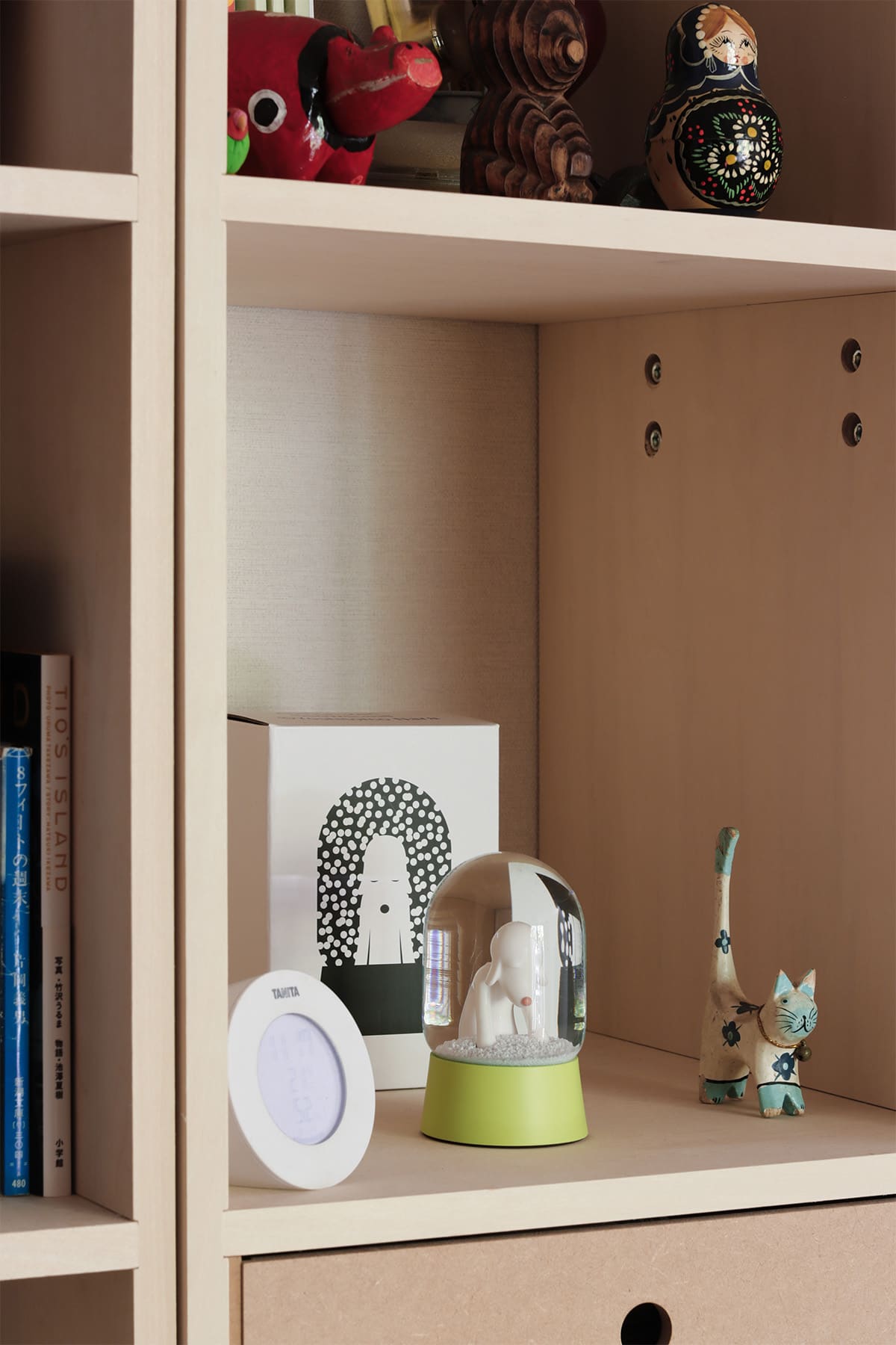 リビングのワークスペース - Shelf カウンター付き本棚 - マルゲリータお客様事例