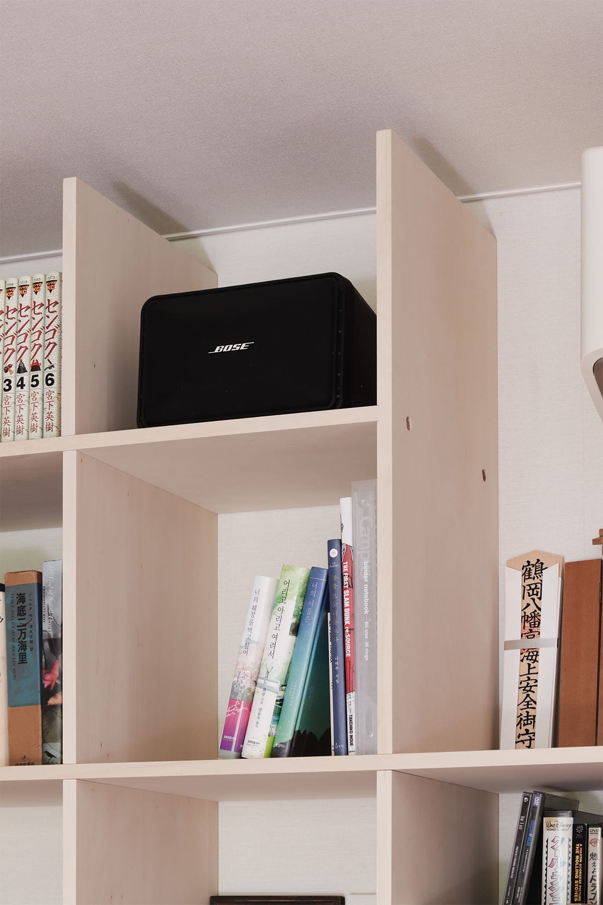 リビングのワークスペース - Shelf カウンター付き本棚 - マルゲリータお客様事例