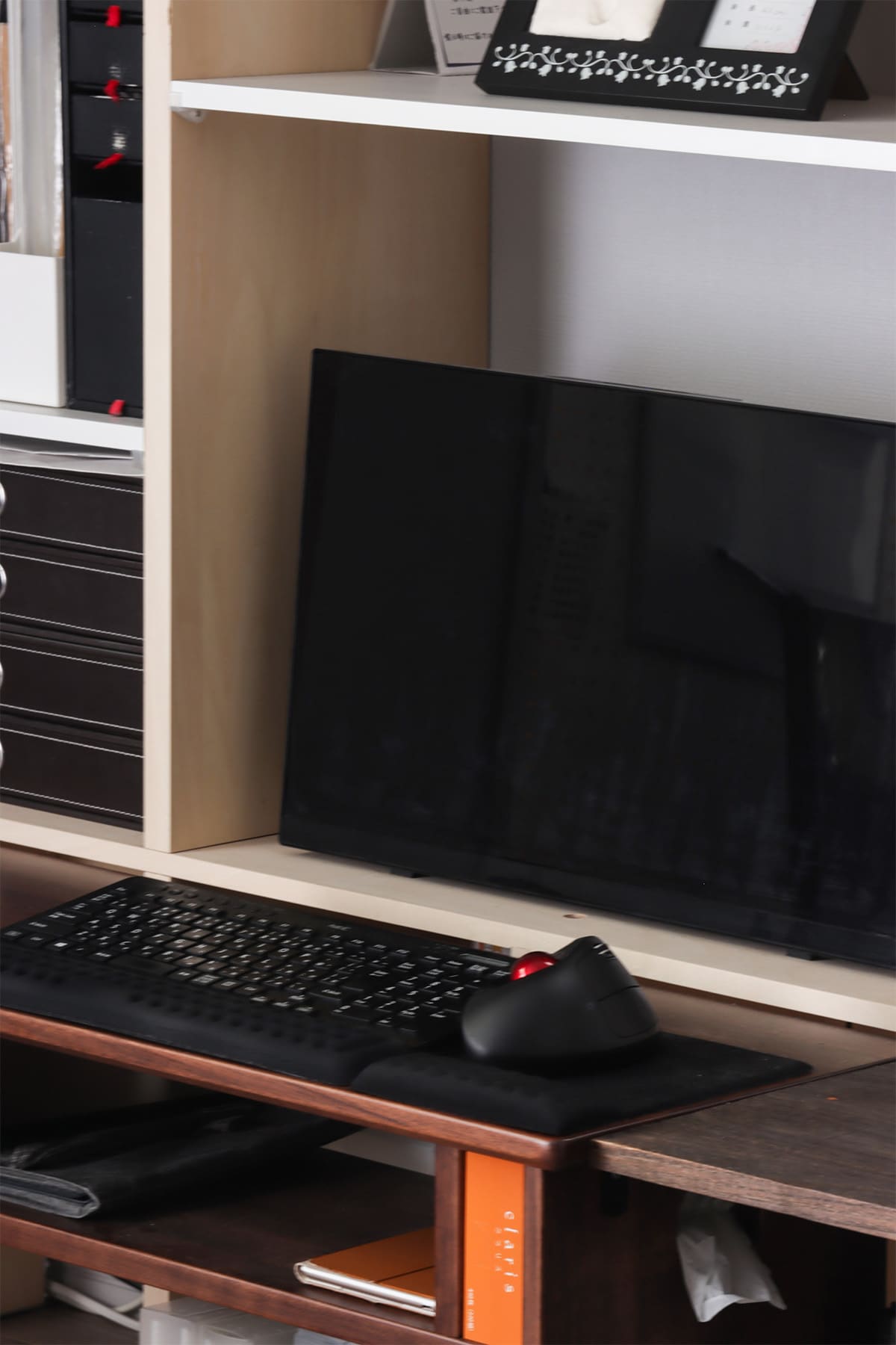 リビングボード - Shelf 壁一面の本棚 奥行350 - マルゲリータお客様事例