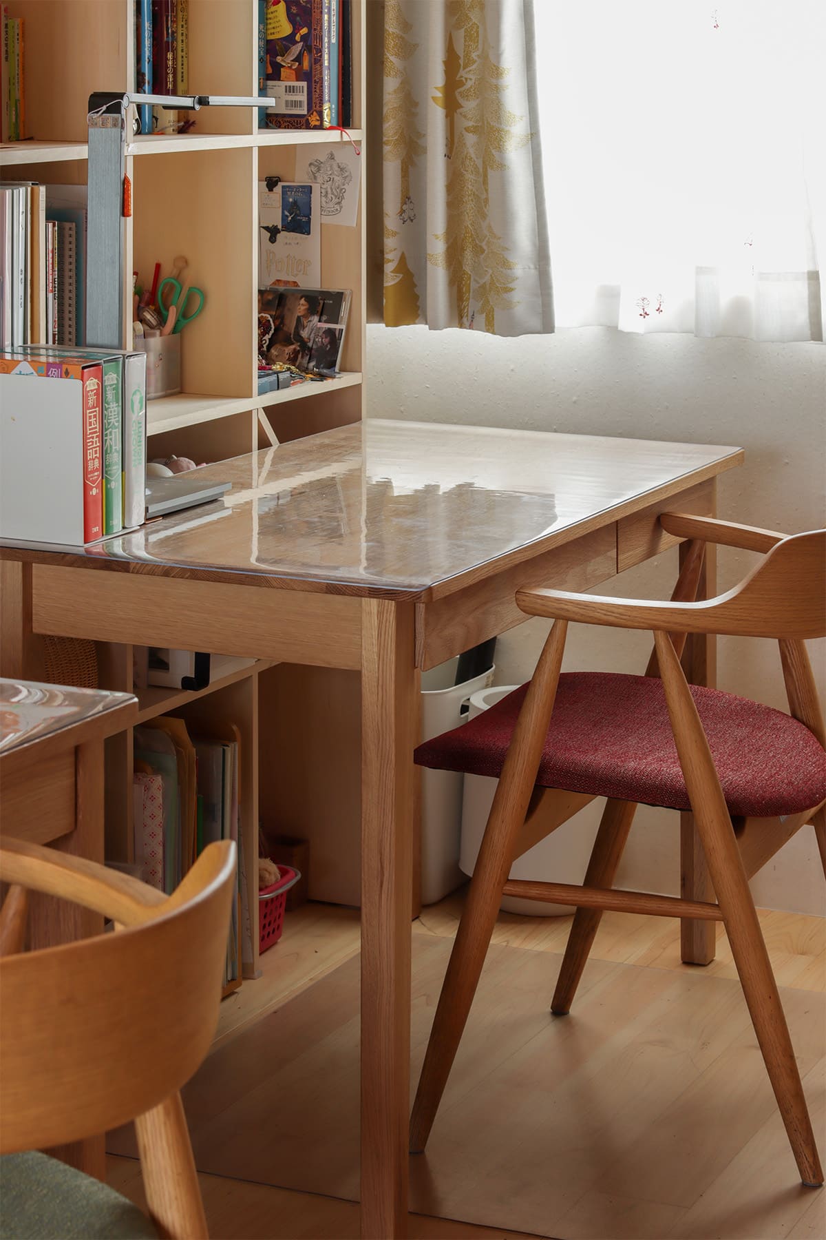 子ども部屋の本棚 - Shelf 壁一面の本棚 奥行250 - マルゲリータお客様事例