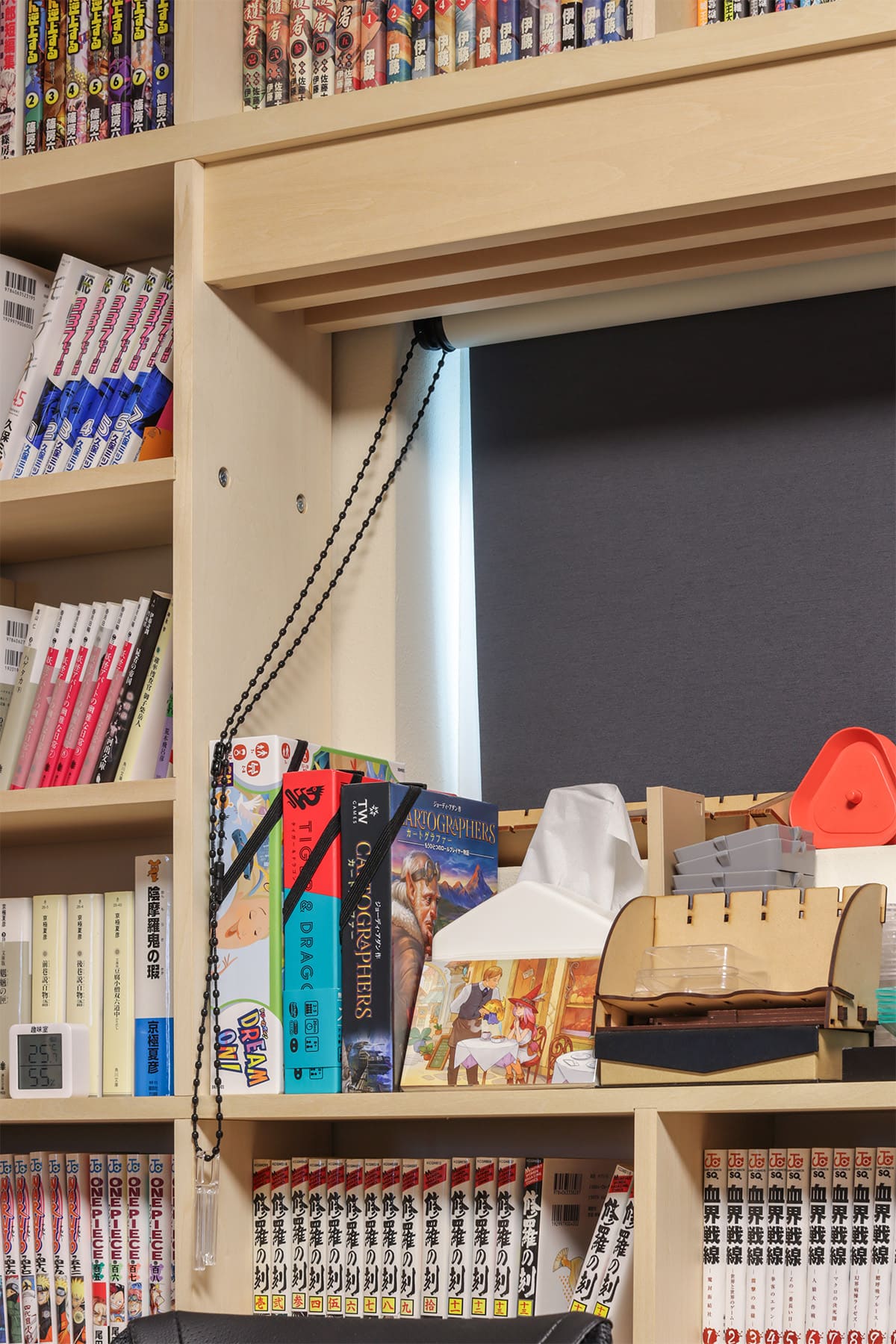 クリエイティブな漫画部屋 - Shelf 壁一面のコミック本棚 奥行180mm - マルゲリータお客様事例