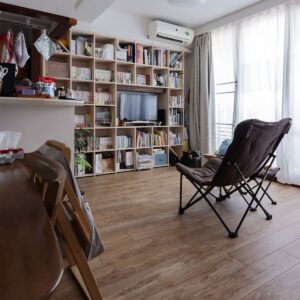 リビングボード - Shelf 開口部のある本棚 - マルゲリータお客様の声