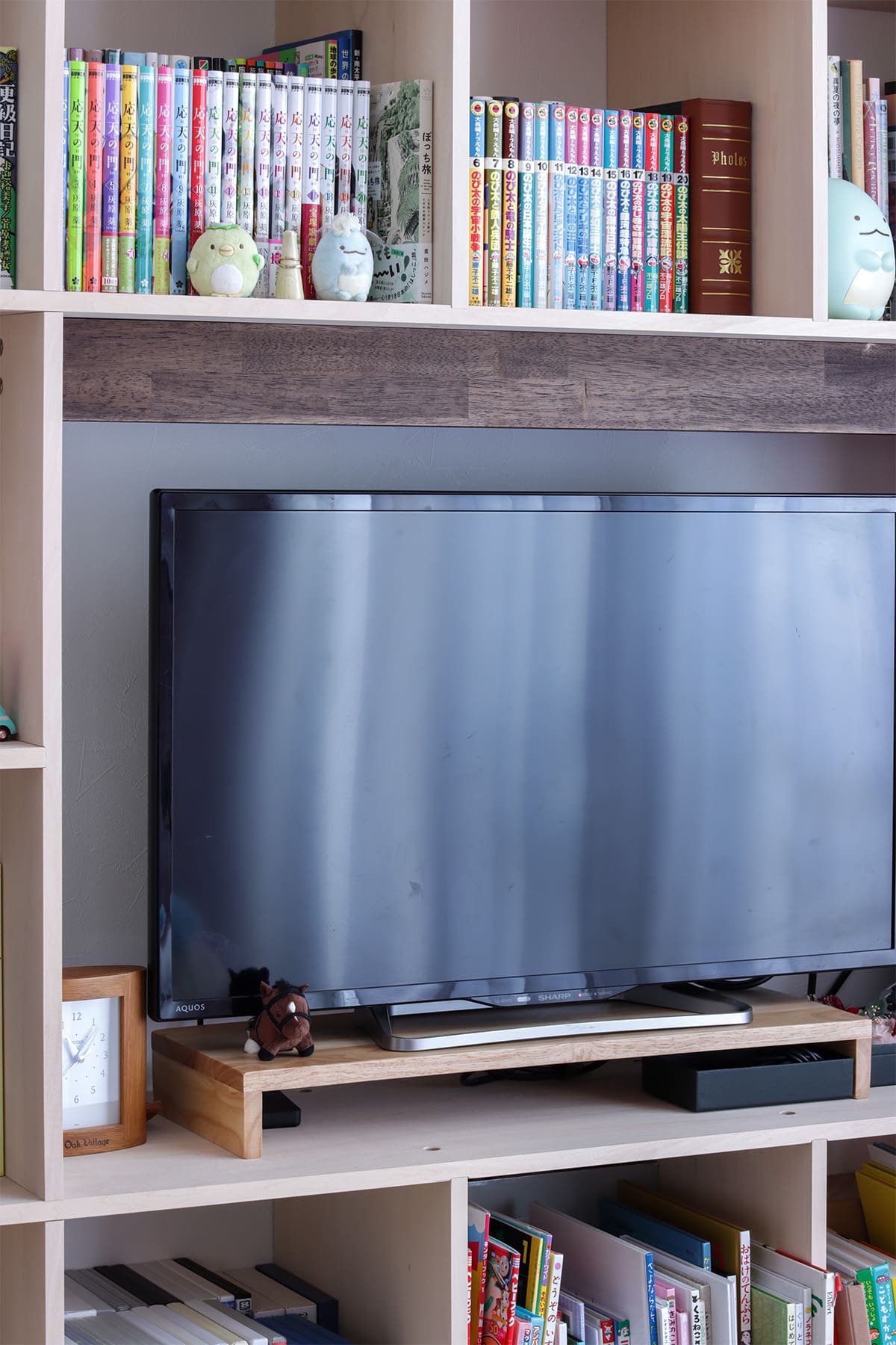 リビングボード - Shelf 開口部のある本棚 - マルゲリータお客様の声