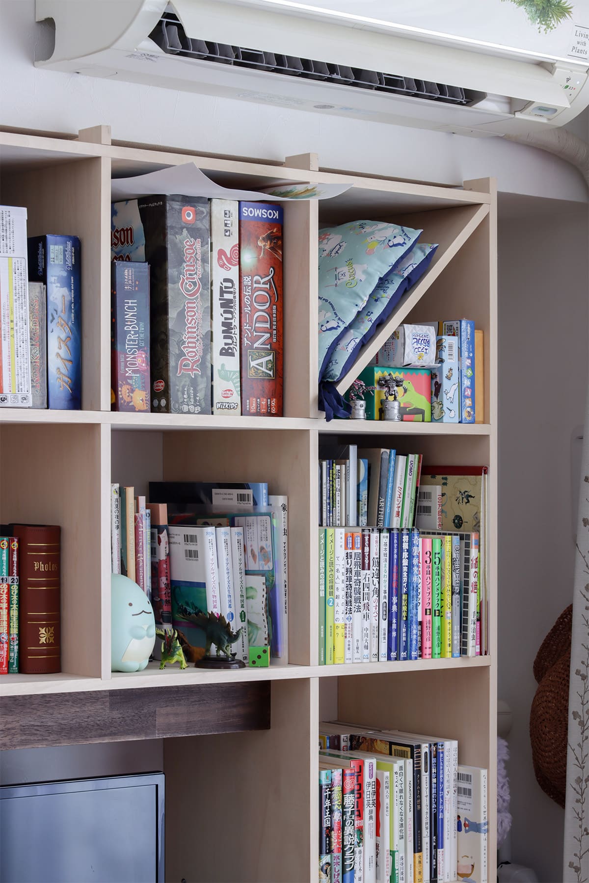 リビングボード - Shelf 開口部のある本棚 - マルゲリータお客様の声