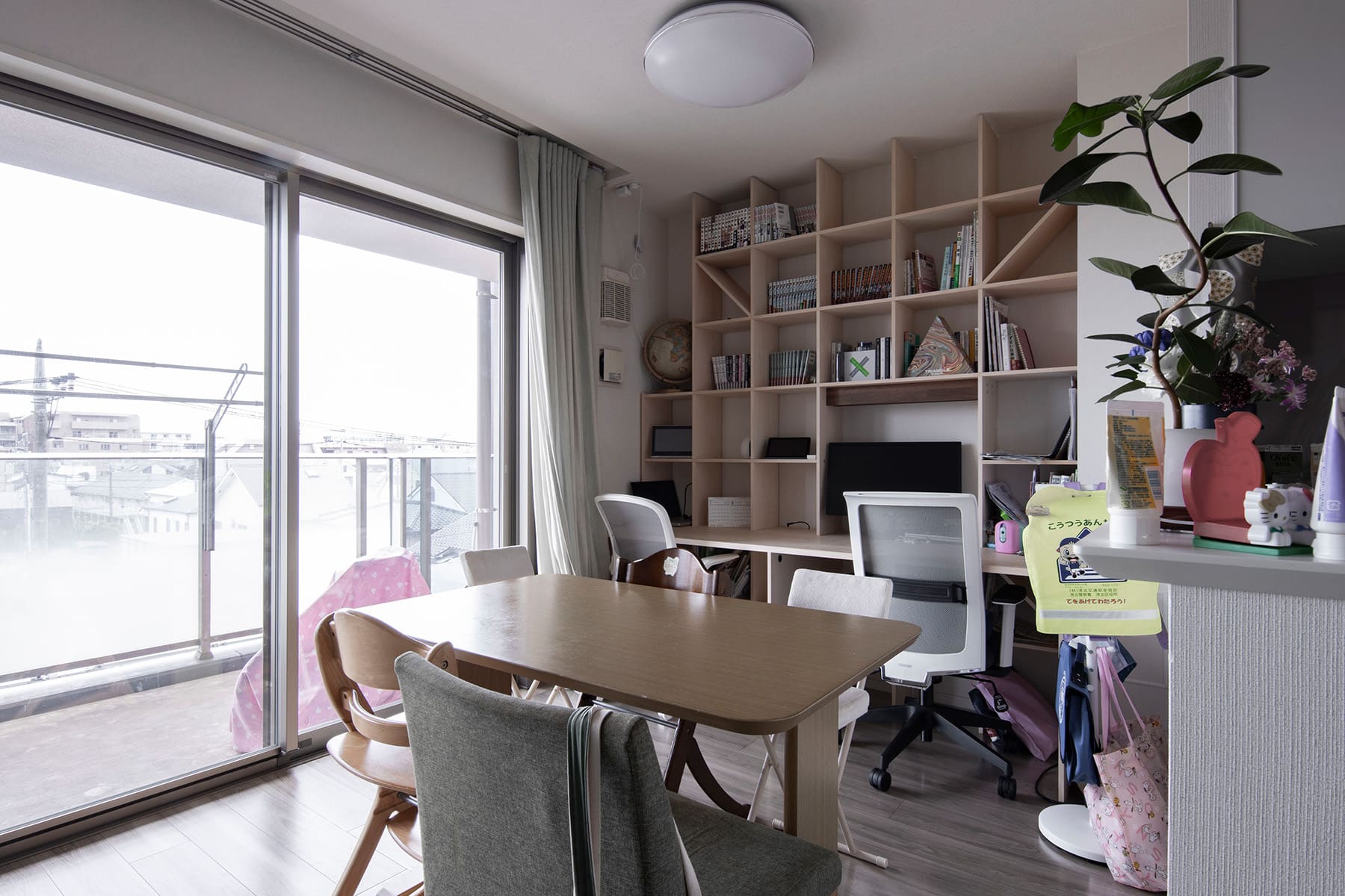 マンションのLDK、狭くならない収納術の事例を紹介