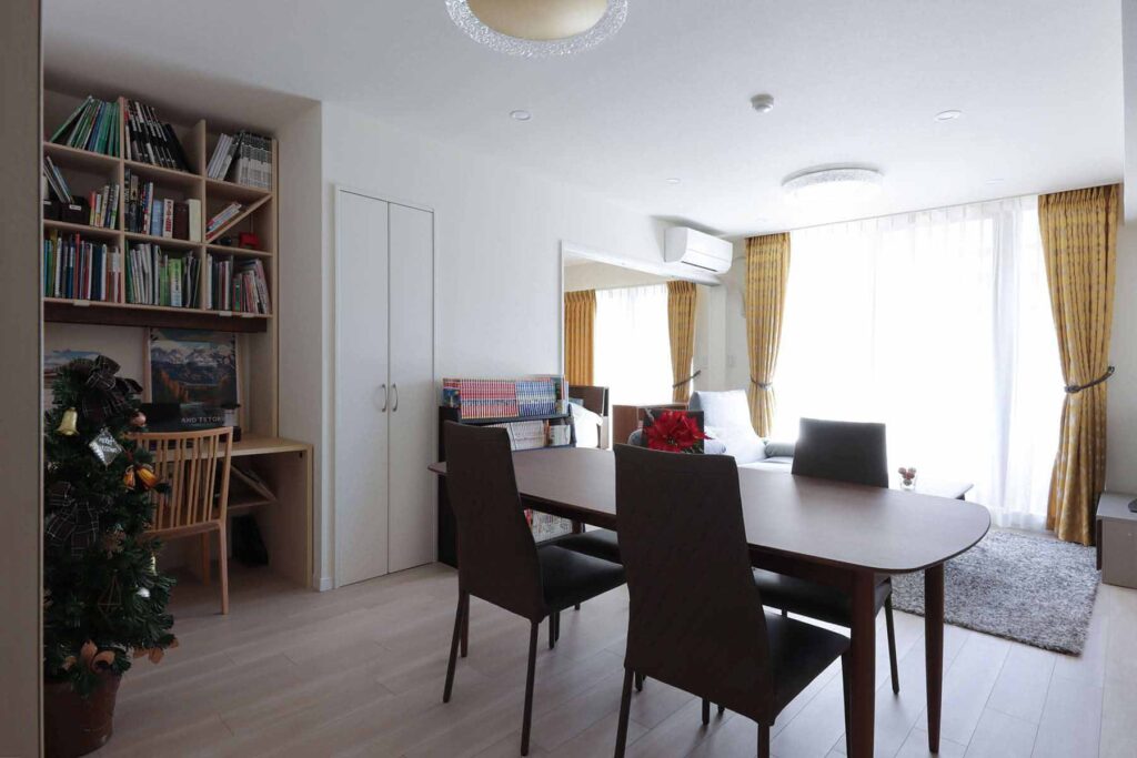 マンションのLDK、狭くならない収納術の事例を紹介