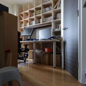 書斎の本棚 - Shelf カウンター付き本棚 - マルゲリータお客様事例