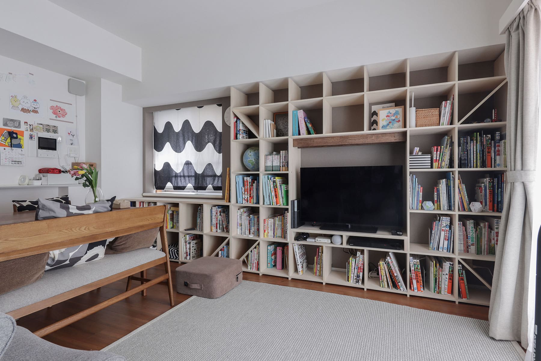 マンションのLDK、狭くならない収納術の事例を紹介