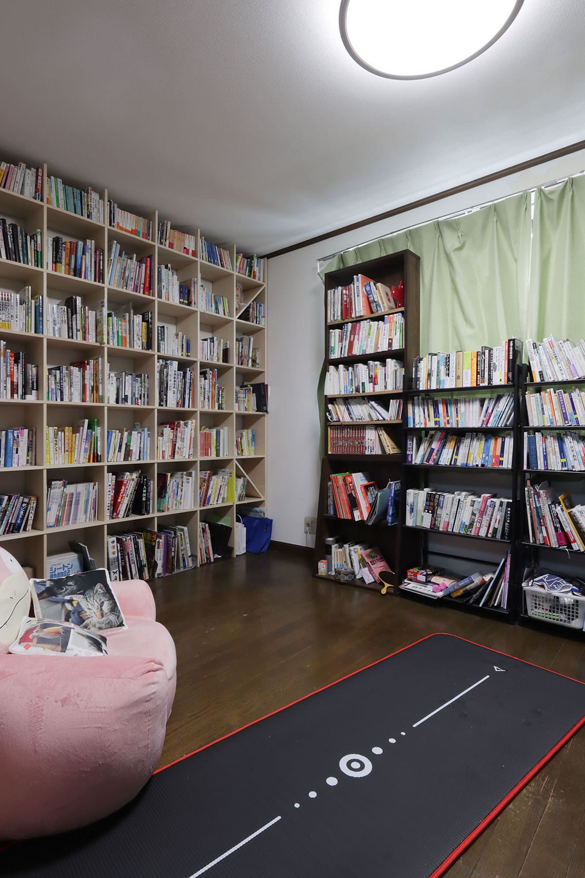 和室の本棚 - Shelf 壁一面の本棚 奥行250mm - マルゲリータお客様事例