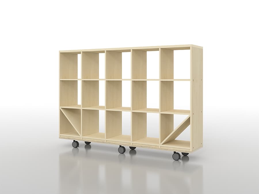 可動式の収納棚 移動できて間仕切りにもなるオープンラックなどをご紹介