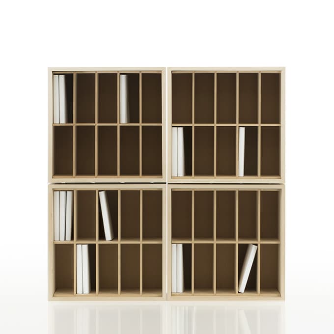 文庫本の7つの収納アイデアとおしゃれな本棚の収納実例をご紹介