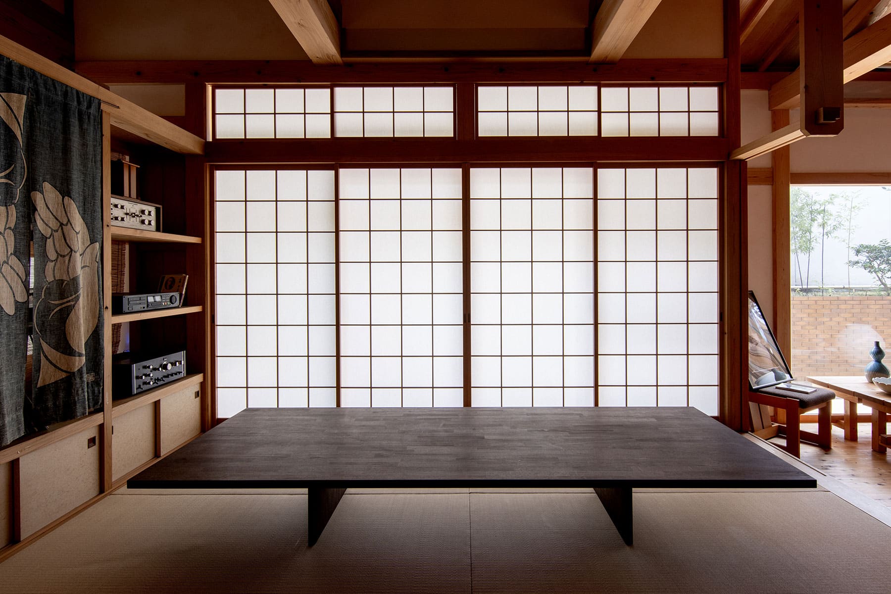 日本の伝統的な住空間に - Tavola 座卓 / 文机 - マルゲリータお客様事例