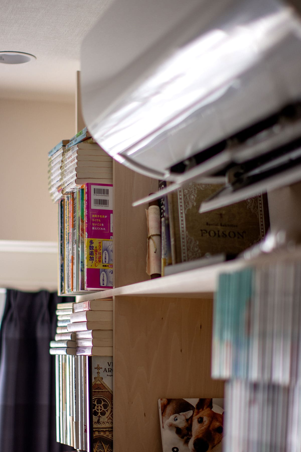 書斎の本棚 - Shelf 壁一面の本棚 奥行250mm - マルゲリータお客様事例