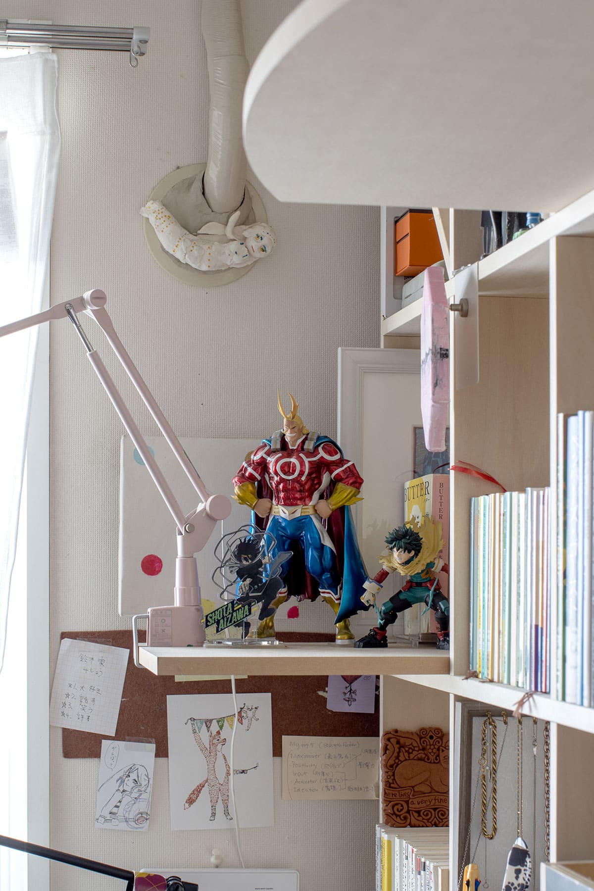 書斎の本棚 - Shelf 壁一面の本棚 奥行350mm - マルゲリータお客様事例