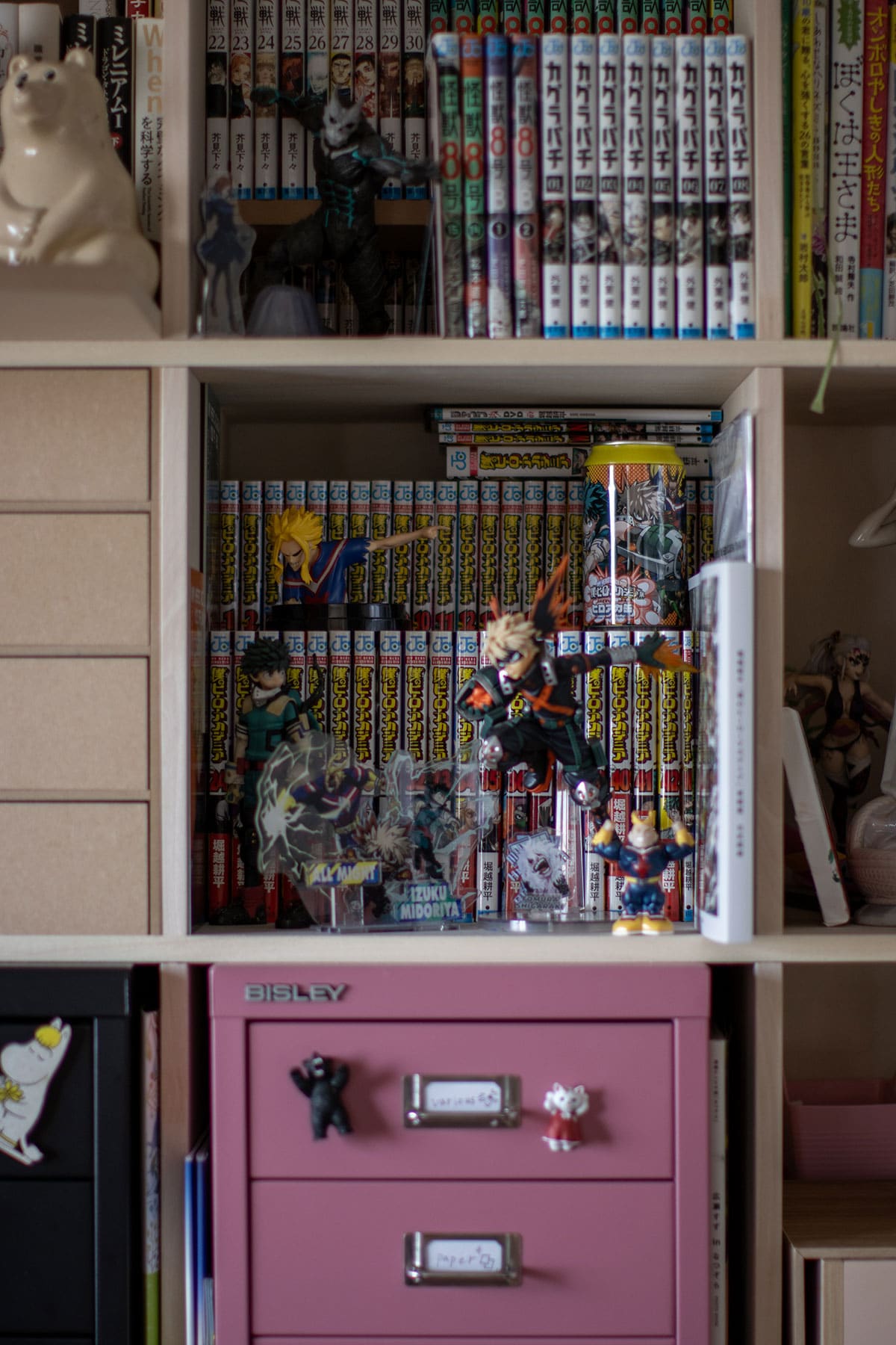 書斎の本棚 - Shelf 壁一面の本棚 奥行350mm - マルゲリータお客様事例