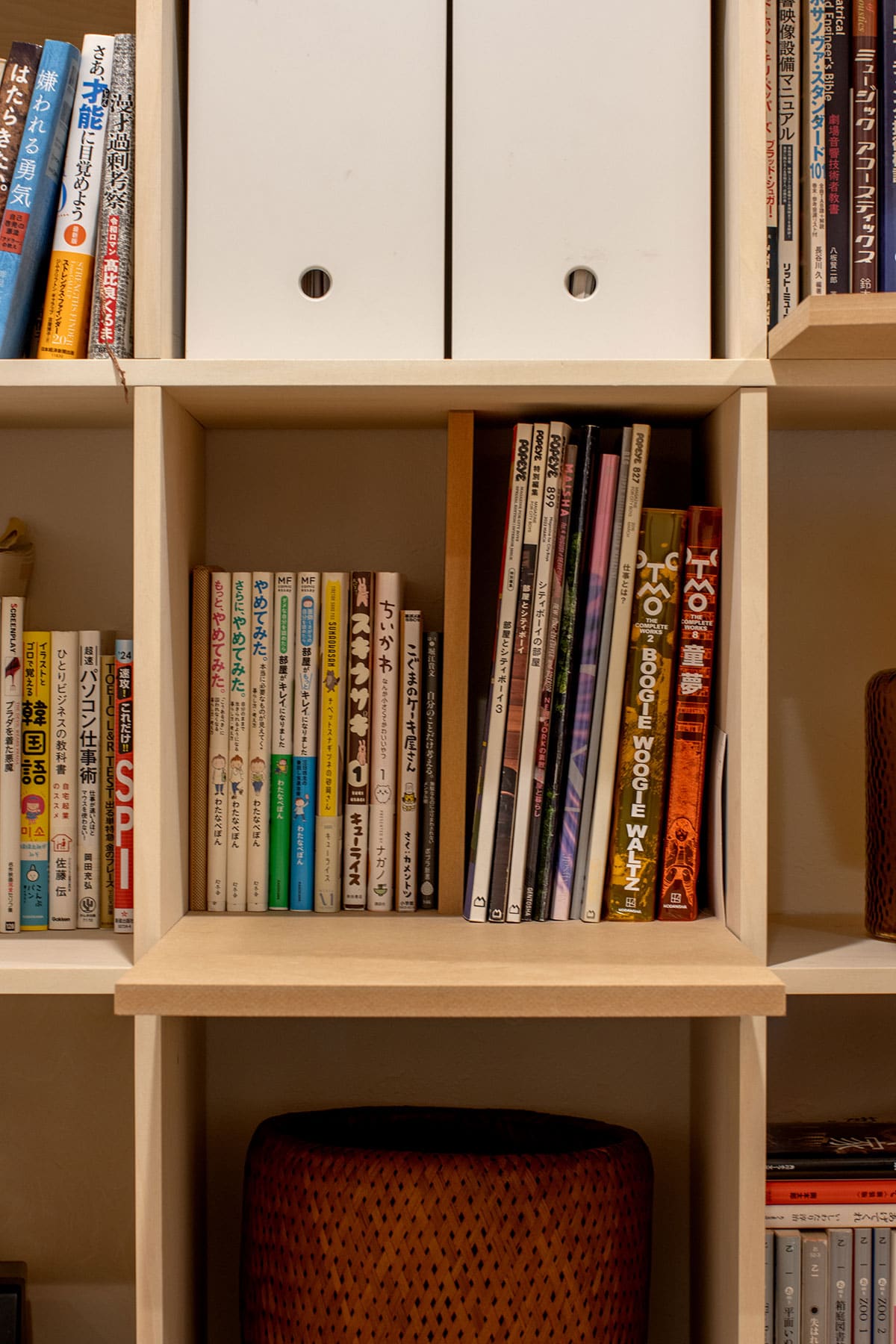 オーディオラック - Shelf 壁一面の本棚 奥行350mm - マルゲリータお客様事例