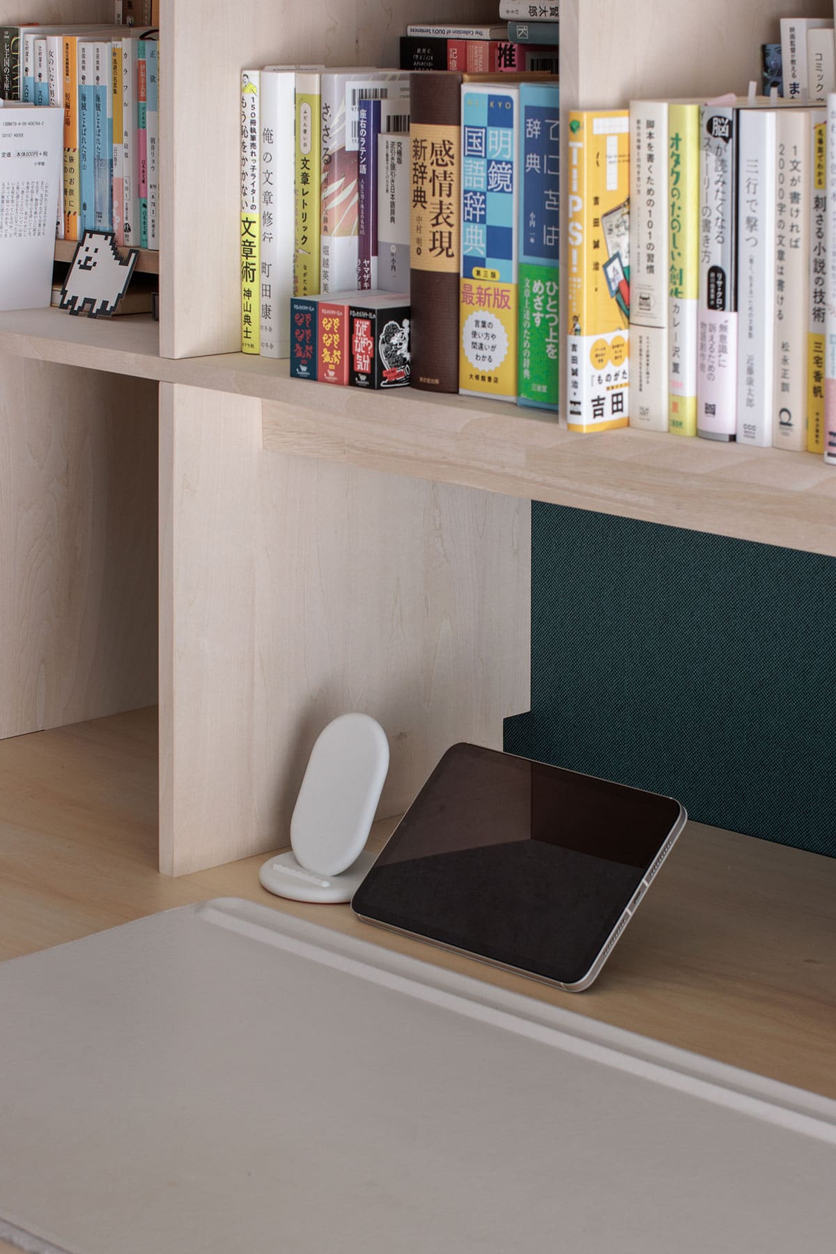 ワークスペースの本棚 - Shelf カウンター付き本棚 - マルゲリータお客様事例