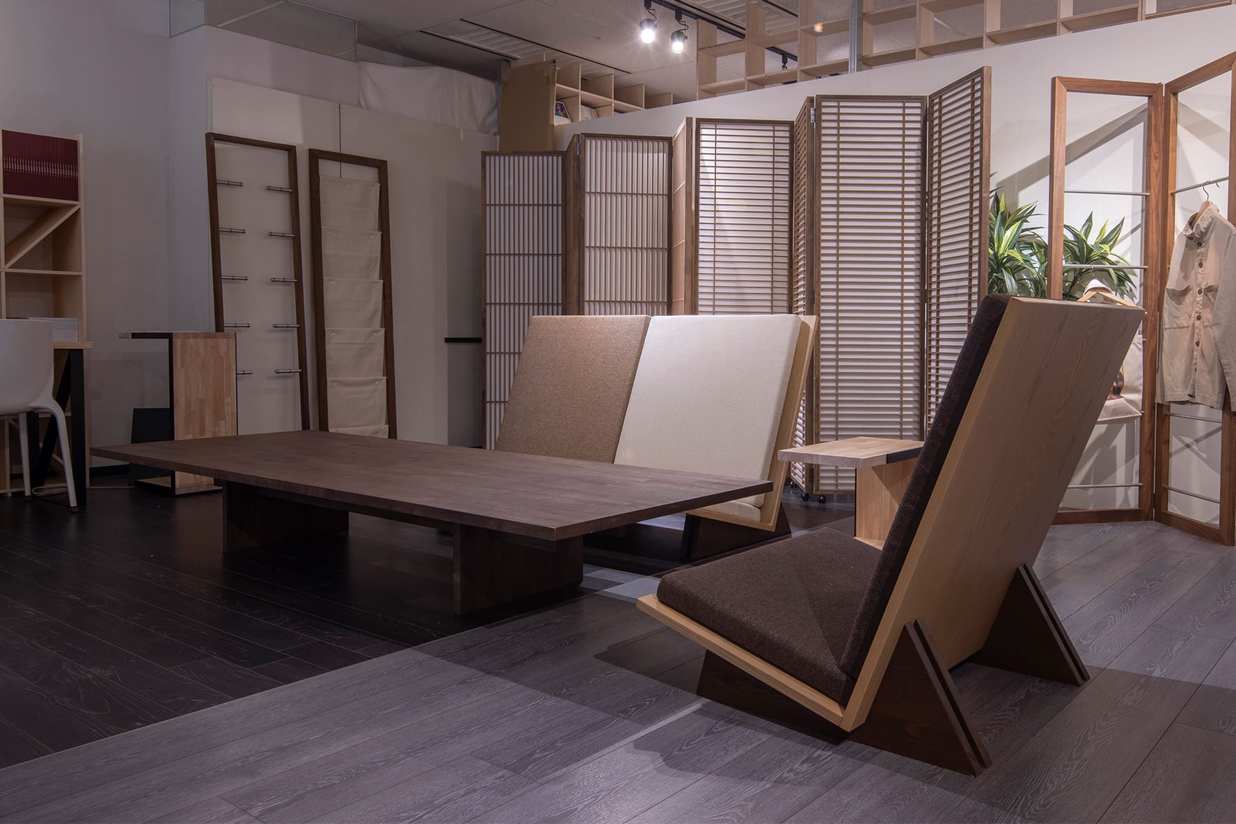 リビングテーブルとLソファを組合わせる - Tavola 座卓/文机 - マルゲリータお客様事例