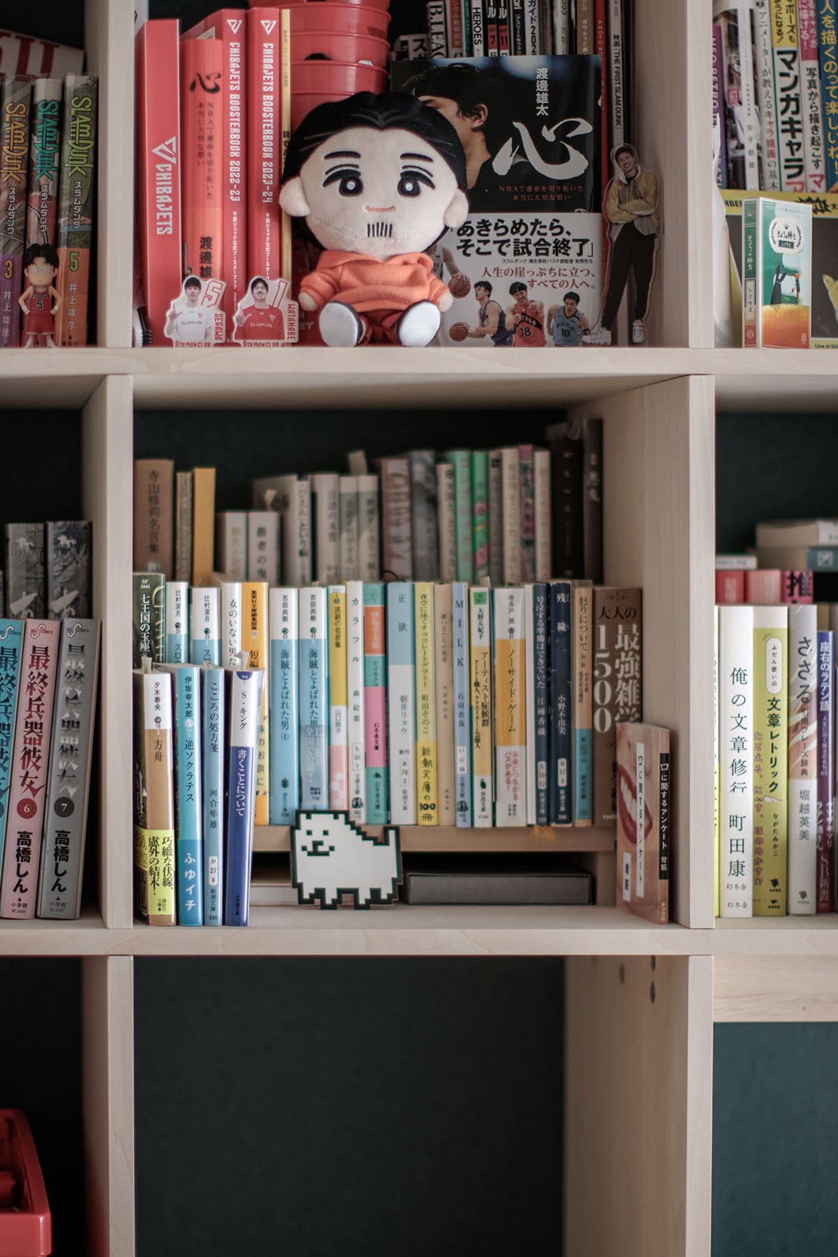 ワークスペースの本棚 - Shelf カウンター付き本棚 - マルゲリータお客様事例