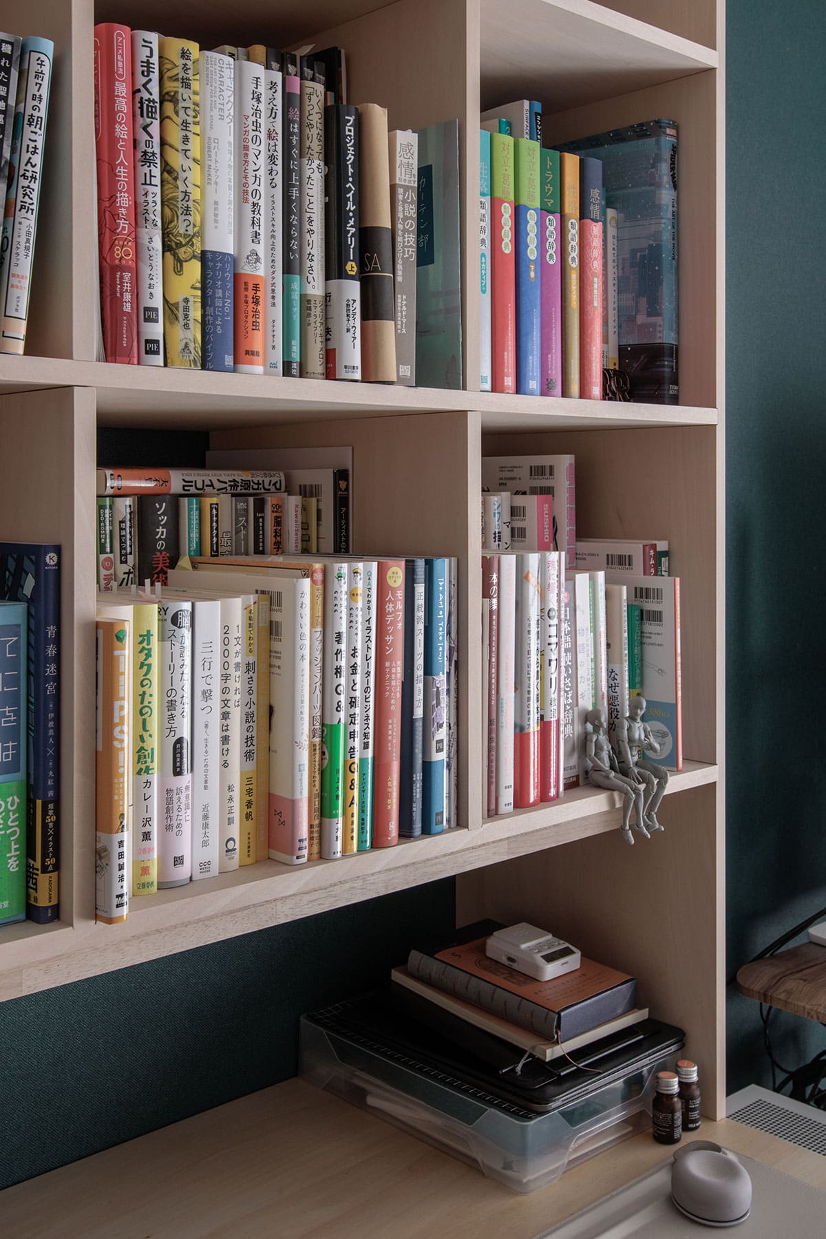 ワークスペースの本棚 - Shelf カウンター付き本棚 - マルゲリータお客様事例