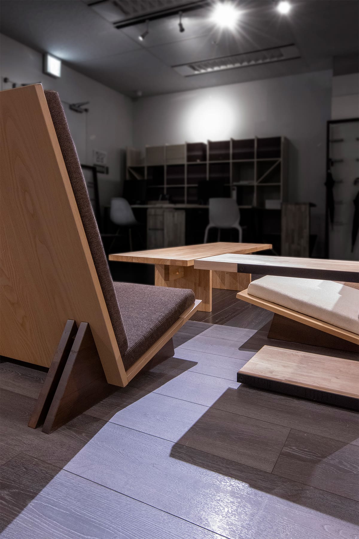 リビングテーブルとLソファを組合わせる - Tavola 座卓/文机 - マルゲリータお客様事例