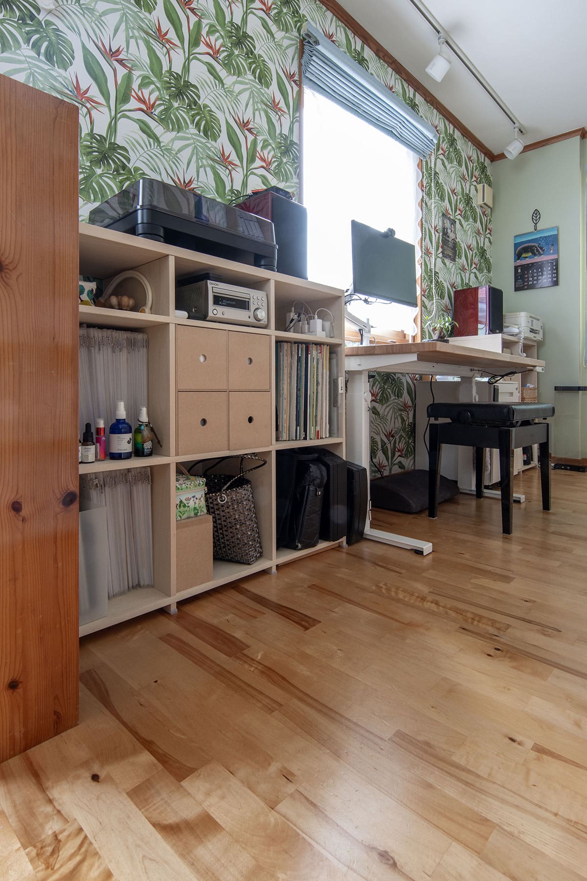 Shelf 壁一面の本棚 奥行350mm - マルゲリータお客様事例