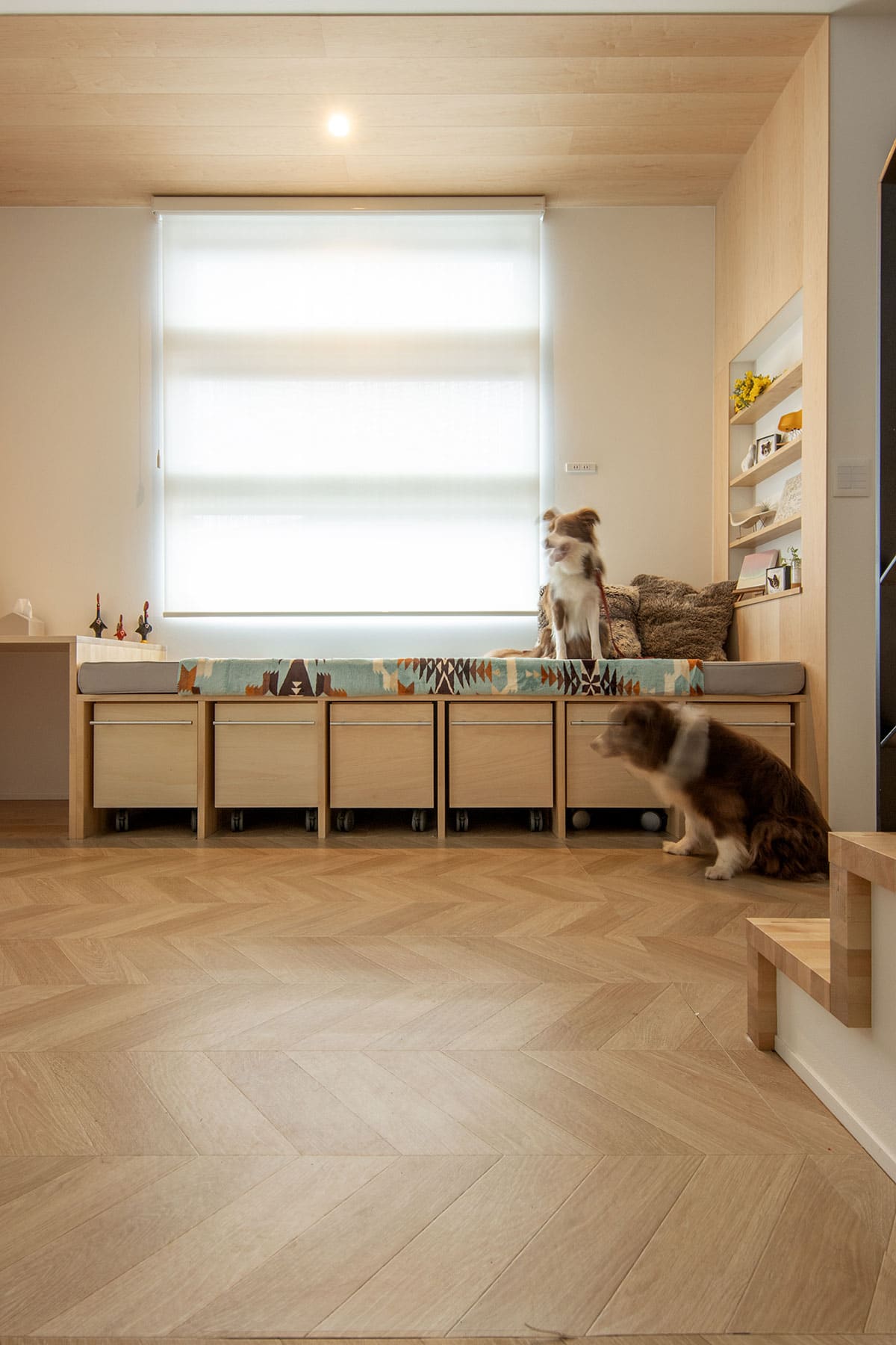 玄関収納 - Storage Cart キャスター付き LPレコード収納カート - マルゲリータお客様事例