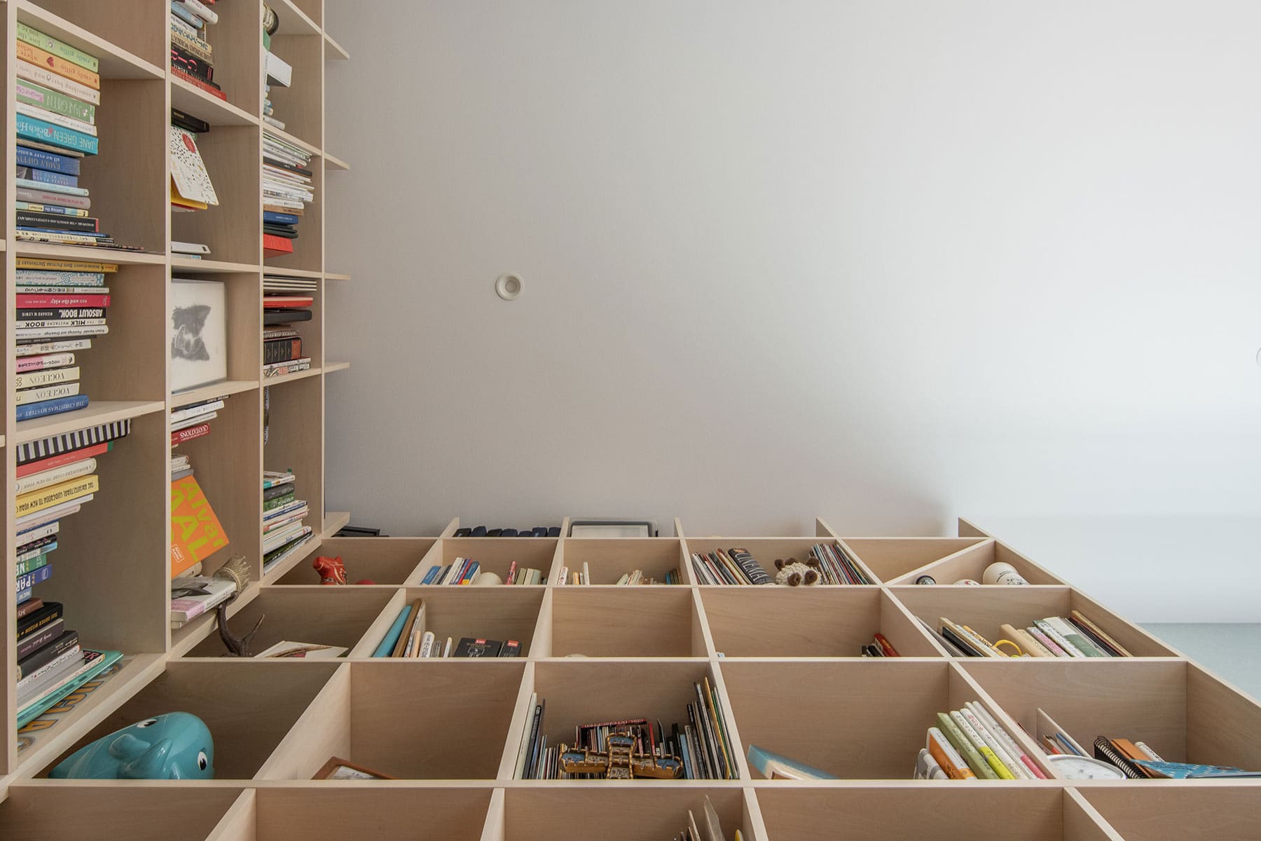 玄関収納 - Storage Cart キャスター付き LPレコード収納カート - マルゲリータお客様事例