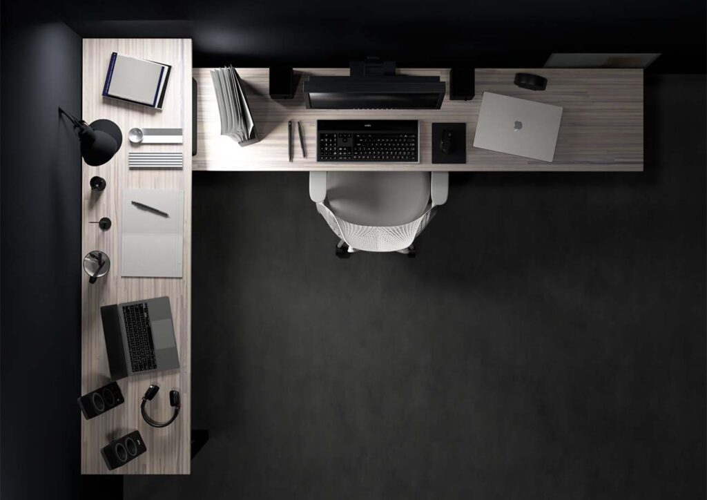 おすすめのおしゃれコーナーデスク14選　大きめ・小さめ・省スペースデスクの事例を紹介